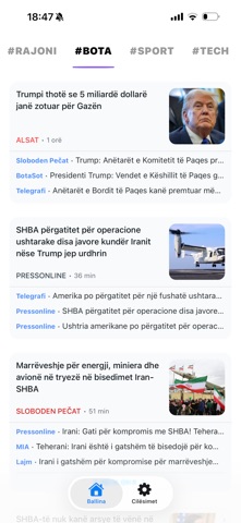Klasteri: Lajmet në Fokus screenshot