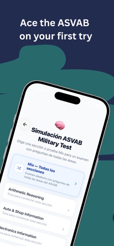 ASVAB Military Coach iPhone screenshot