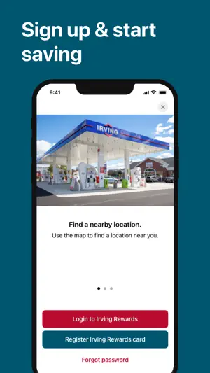 MyIRVING screenshot 2