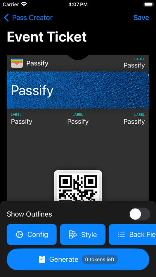 #2. Passify (iOS) 由: Blank Cheque Tech Inc.