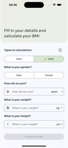 Easy BMI - Calculator screenshot