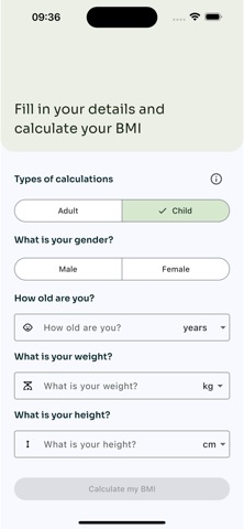 Easy BMI - Calculator Screenshot 4 of 5