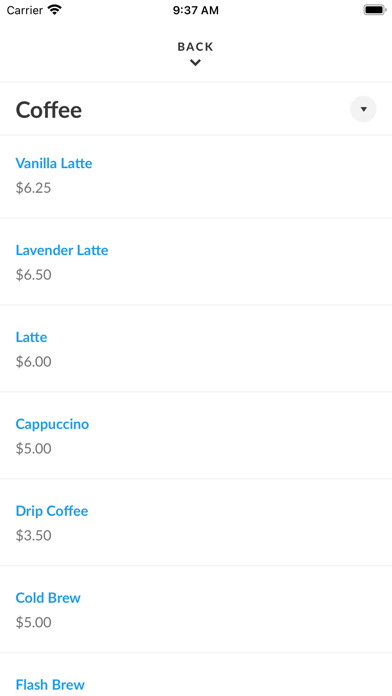 Enjoy Coffee iPhone screenshot 3 - Food & Drink app