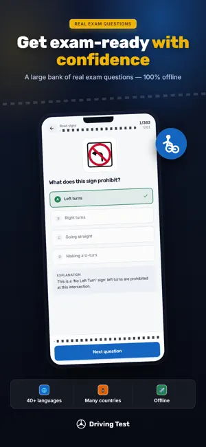 Driving Permit Practice 2026 screenshot 1