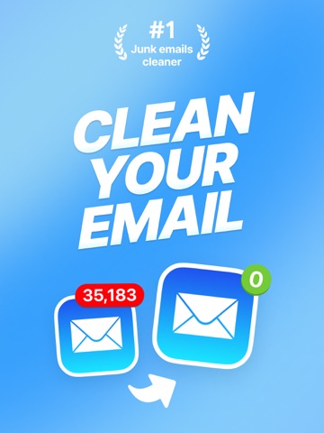 Email Cleaner: Inbox Zapper iPad screenshot