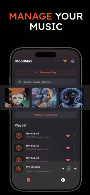 MoodMax: Music Offline MP3 screenshot 2