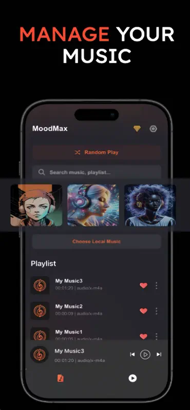 MoodMax: Música Offline MP3 screenshot 2 of 6