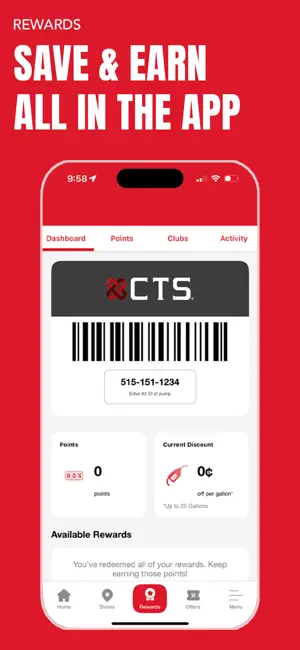 CTS Reward screenshot 1