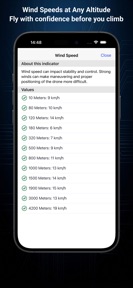 Drone Weather Forecast screenshot