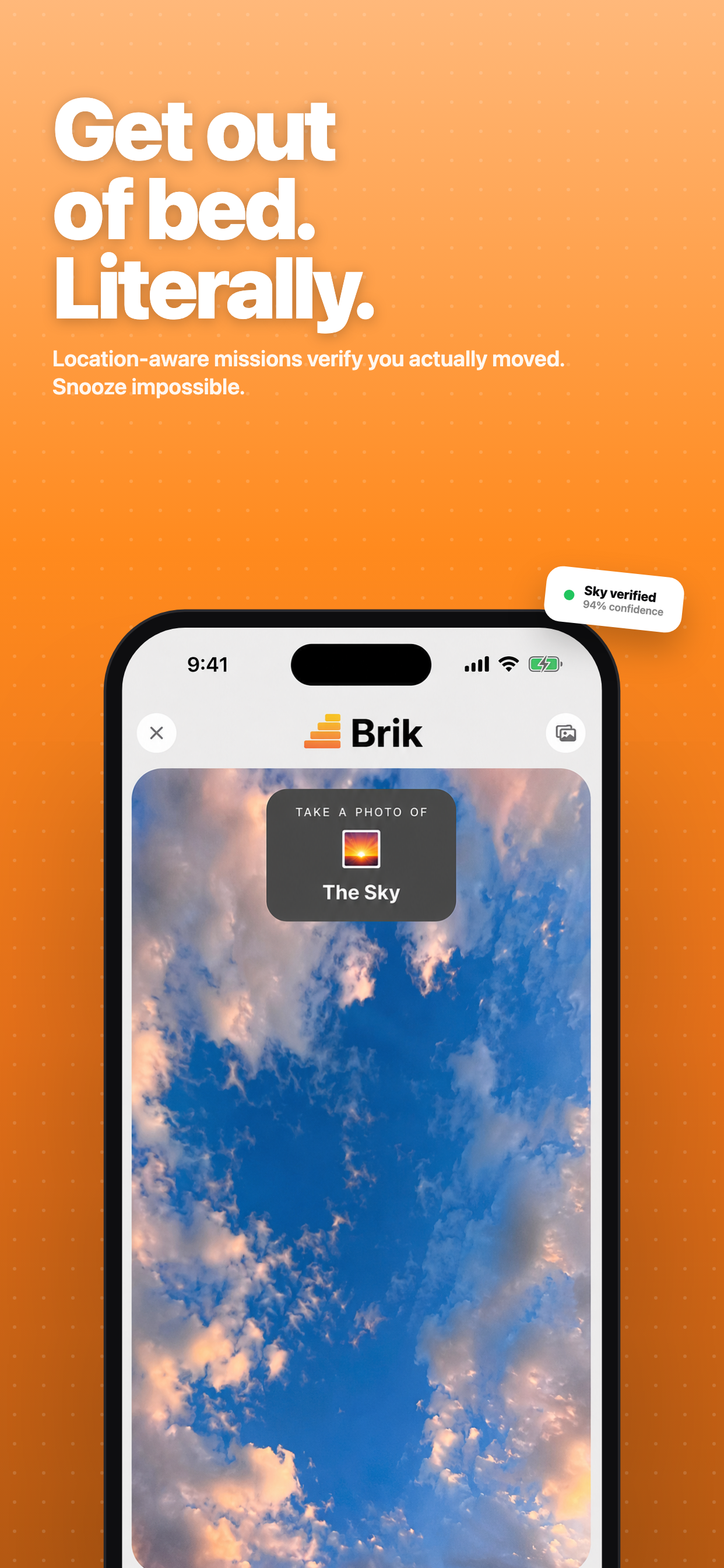 Brik: Alarm Clock to Wake Up