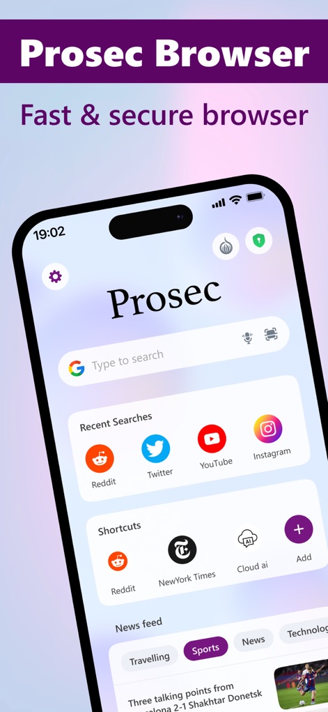TOR Browser, Prosec Onion VPN - 仕事効率化アプリ | MWM