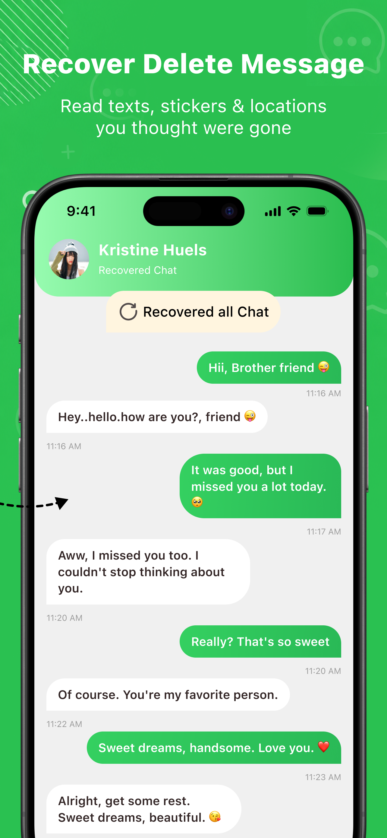 Recover Deleted Messages Data screenshot 5