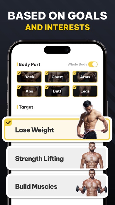 Muscle Monster Workout Planner Screenshot