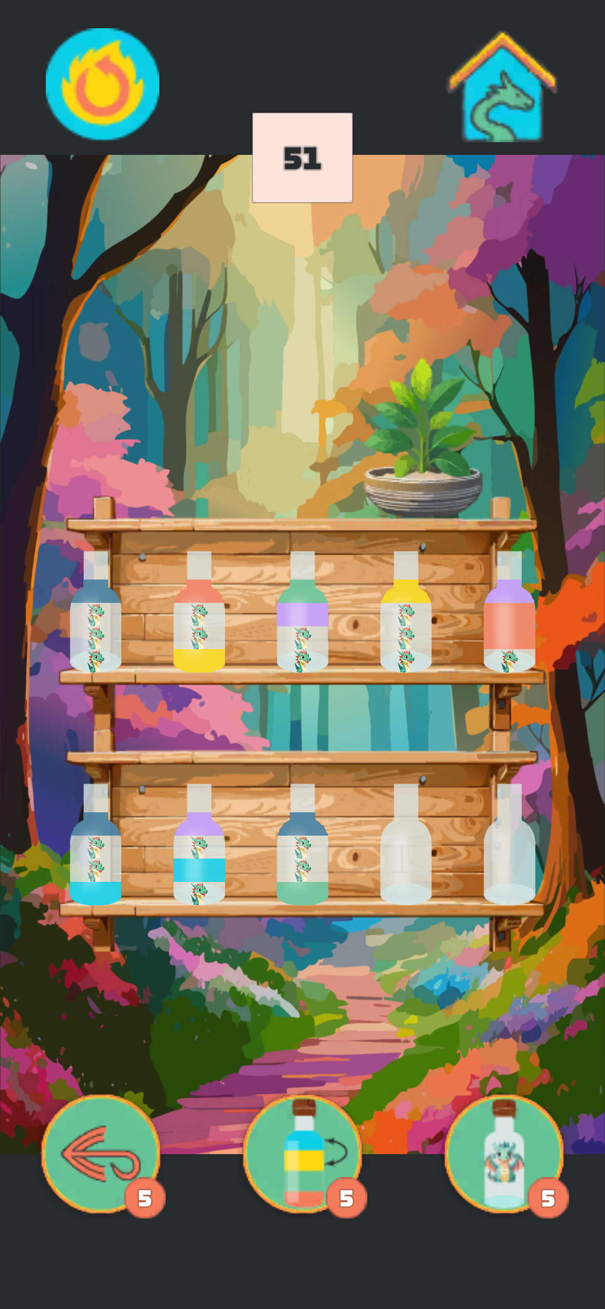 Dragon Potions : water puzzle screenshot 5