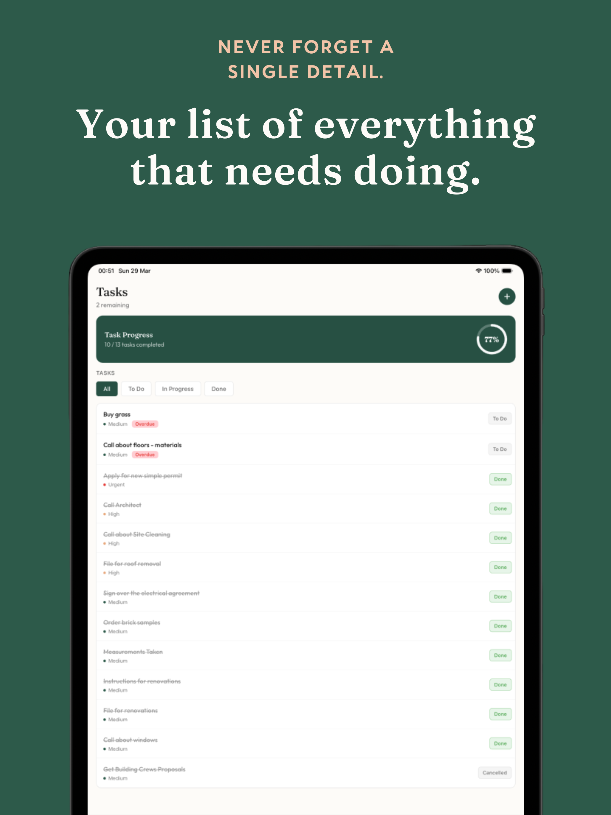 HomeNest: Renovation Tracker screenshot 9