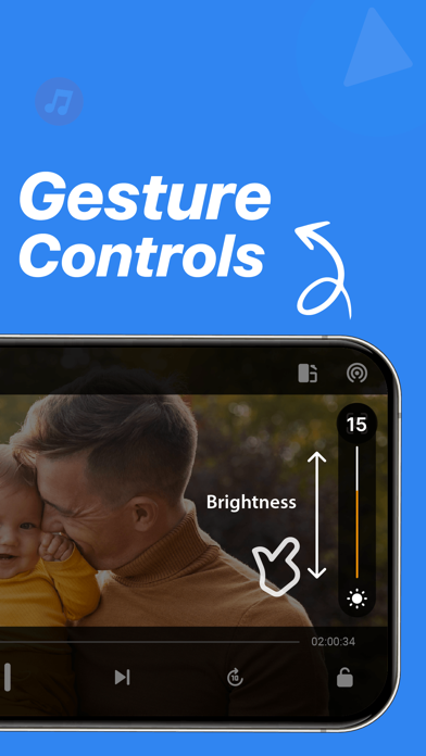 Video Player - Media Player HD iPhone screenshot 2 - Photo & Video app