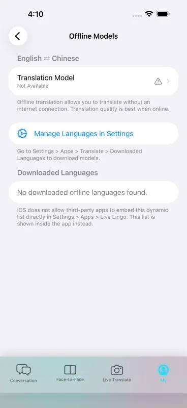 Live Lingo - Live Translator screenshot 4 of 4