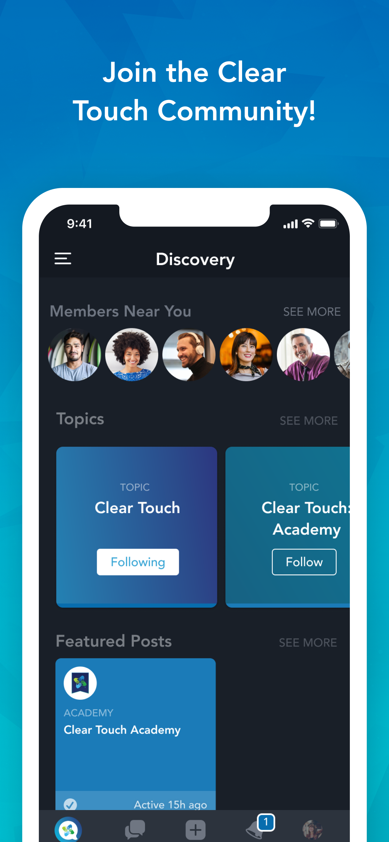 Clear Touch Experience