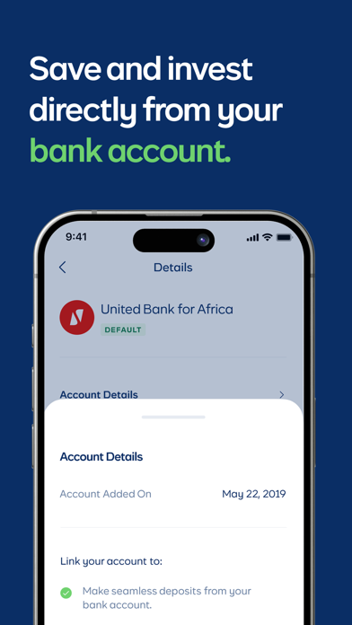 Cowrywise: Save & Invest Money Screenshot