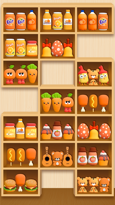 Goods Trio 3D: Sorting Game Screenshot