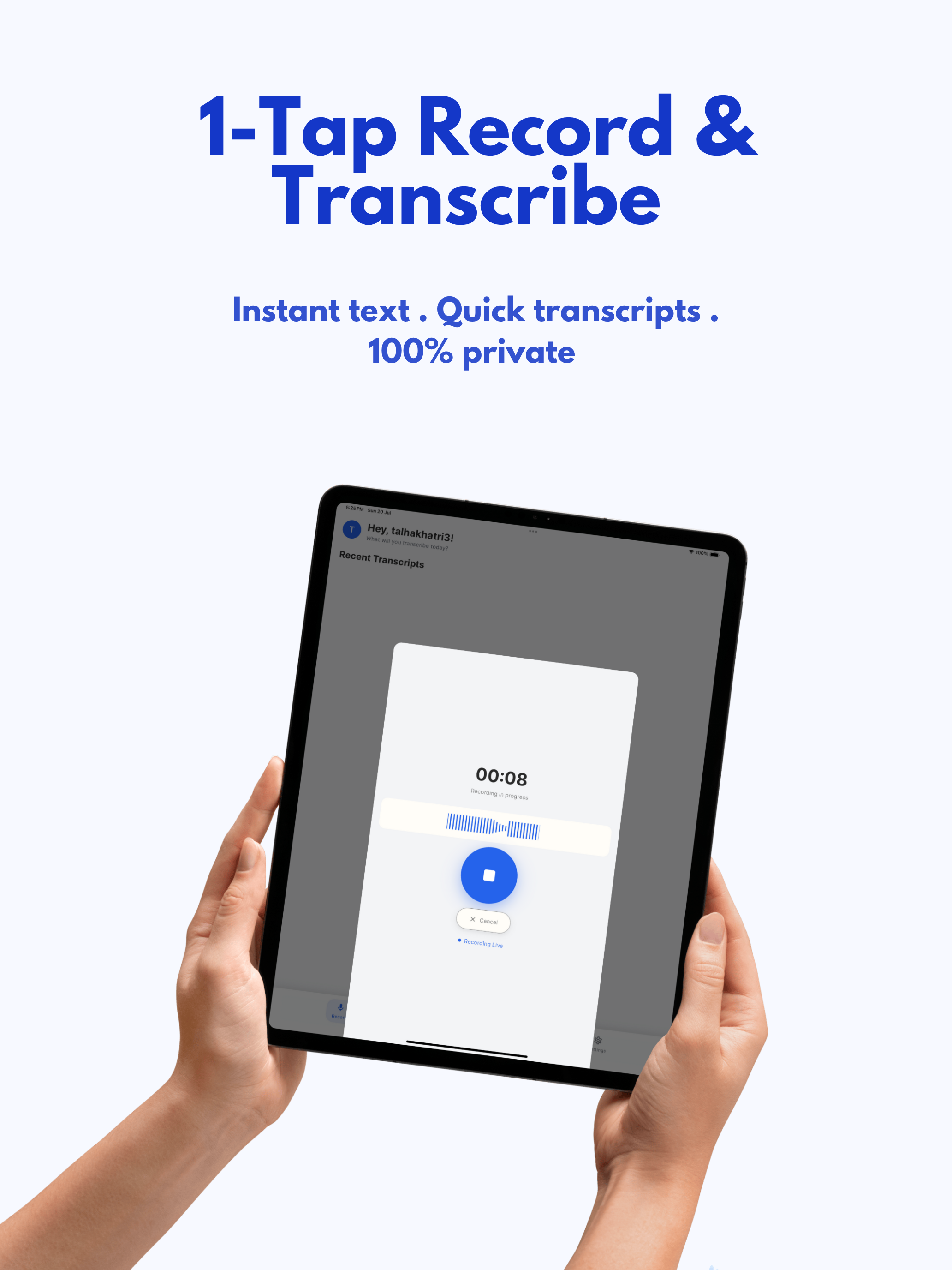 Voice Transcription: Voxiflow screenshot 6