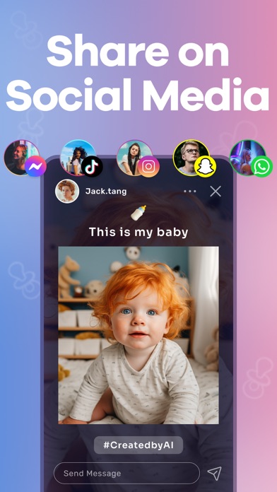 AI Baby Generator - TinyFaces Screenshot