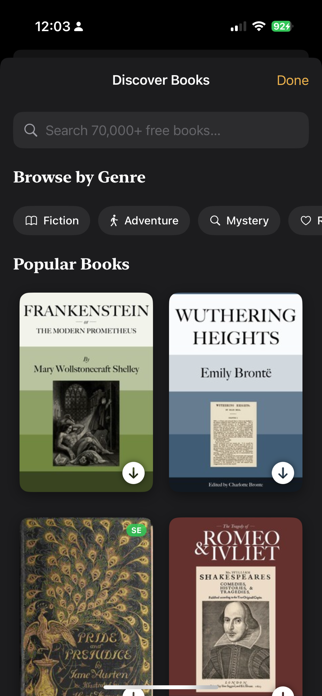 Vela Reader Screenshot 3 of 5