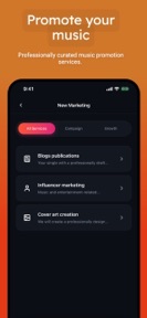 Boomkit U - Music Distribution screenshot