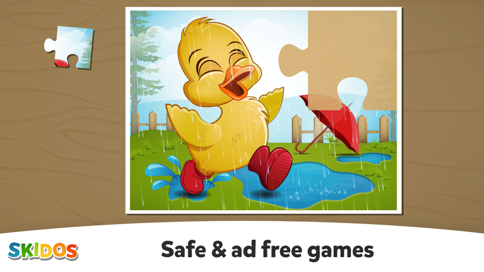 #3. Puzzle Games for Toddlers! (iOS) 由: Skidos Learning