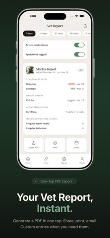 VetReady: Pet Symptom Log screenshot