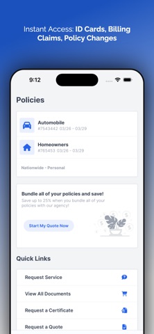 Sizemore Insurance iPhone screenshot