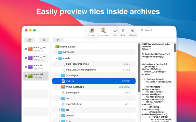 Screenshot #2 pour RAR Extractor Pro - Unzip ZIP