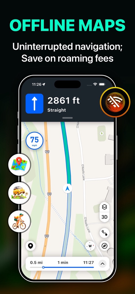 Speedometer: MPH Tracker - Navigation App | MWM