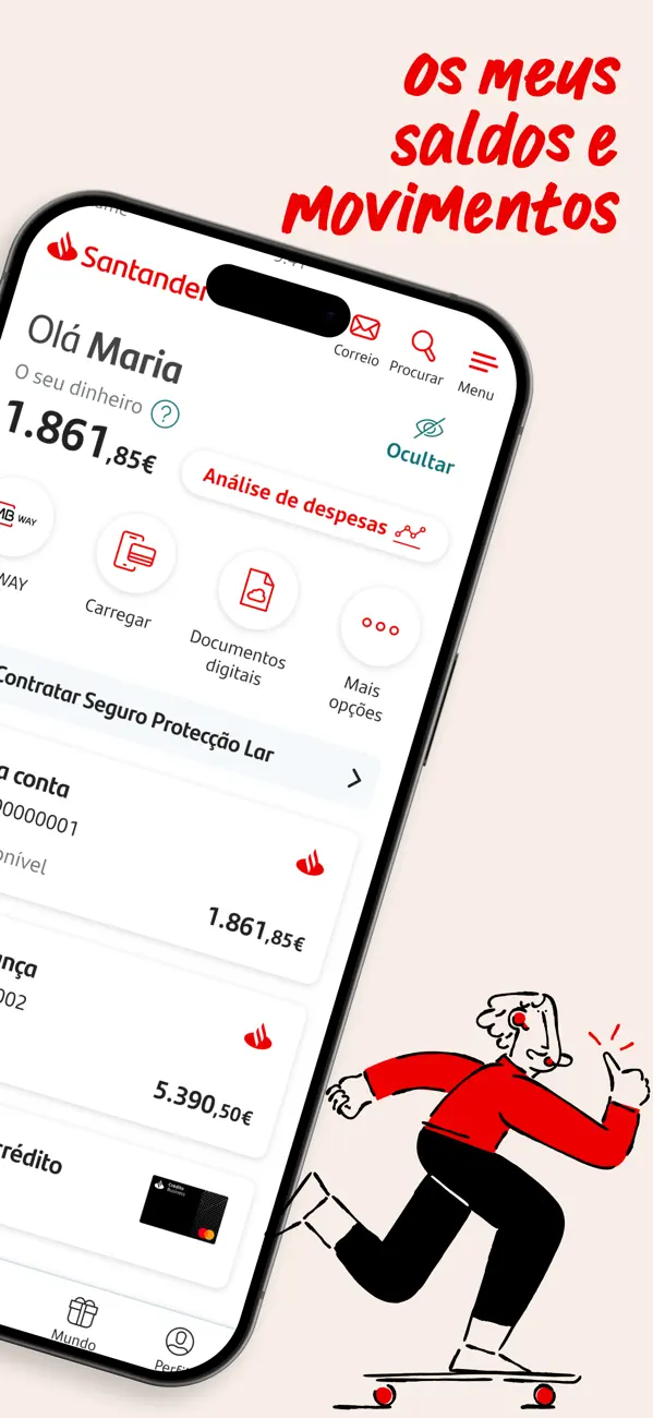 Screenshot #2 pour Santander Portugal