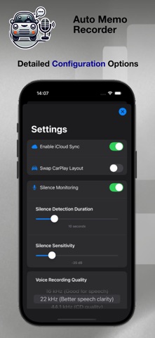Auto Memo Recorder screenshot