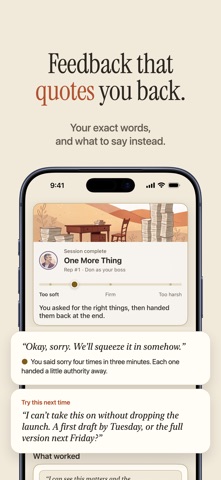 Firmly - Practice Hard Talks Screenshot 3 of 5