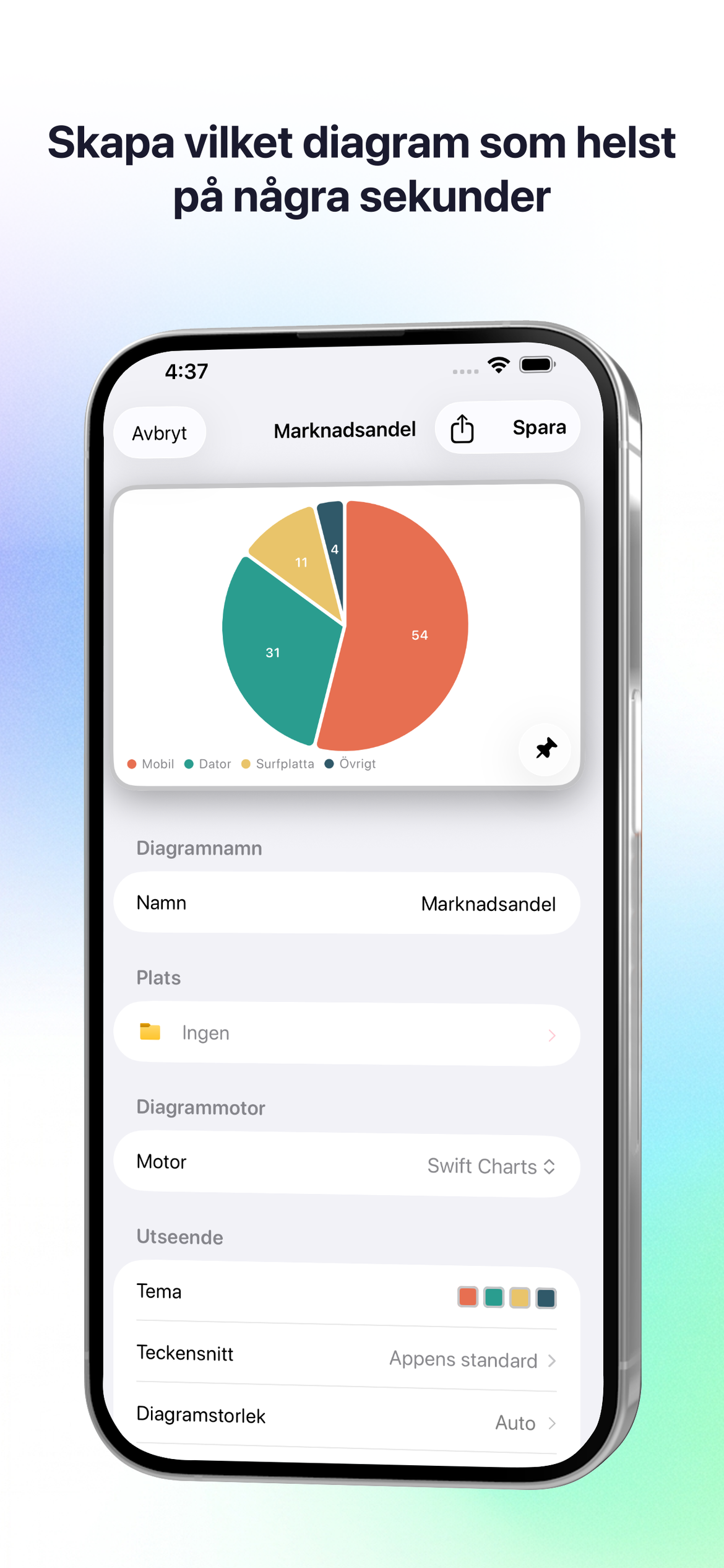 ChartPrism app screenshot 2