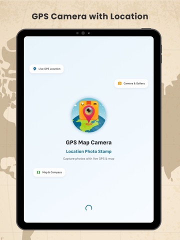 GPS Camera with Location iPad screenshot