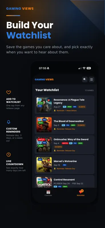 Gaming Views: Game Tracker screenshot 2 of 5