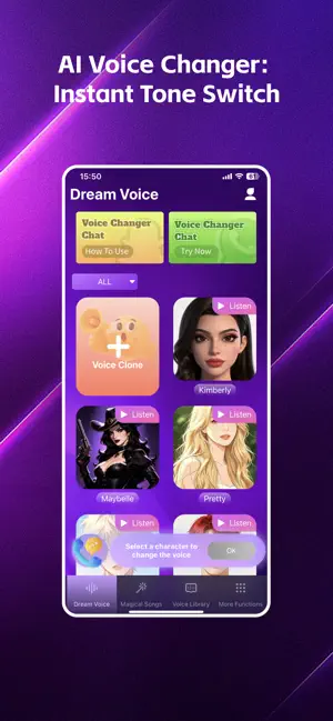 SoundMorphix-AI Voice&Song screenshot 1