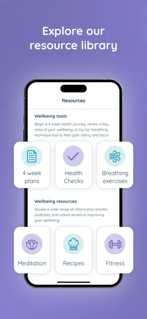 Wisdom Wellbeing iPhone screenshot 6