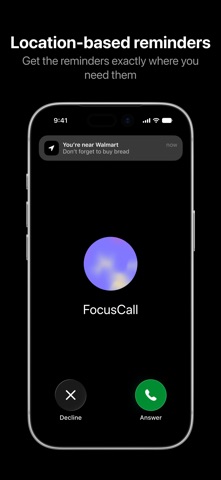 FocusCall: ADHD Reminder Calls Screenshot 3 of 4
