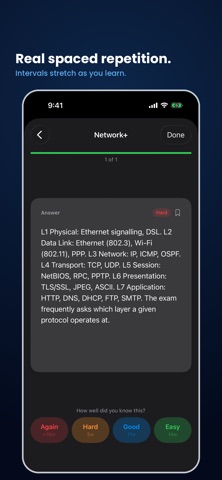 CertFlash: CompTIA Study Cards Screenshot 2 of 5