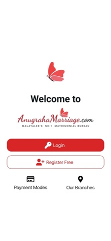 Anugraha Matrimony iPhone screenshot