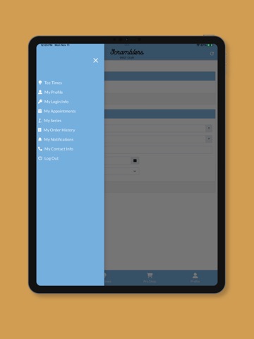 Scramblers Golf Club iPad screenshot