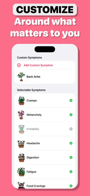 Comma: Private Period Tracker screenshot 2