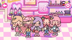 Princess Town Makeup Spa Games screenshot