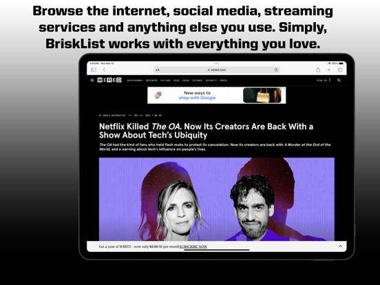 Screenshot #4 pour BriskList