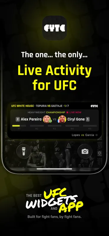 Fyte: UFC Widgets screenshot 1 of 8