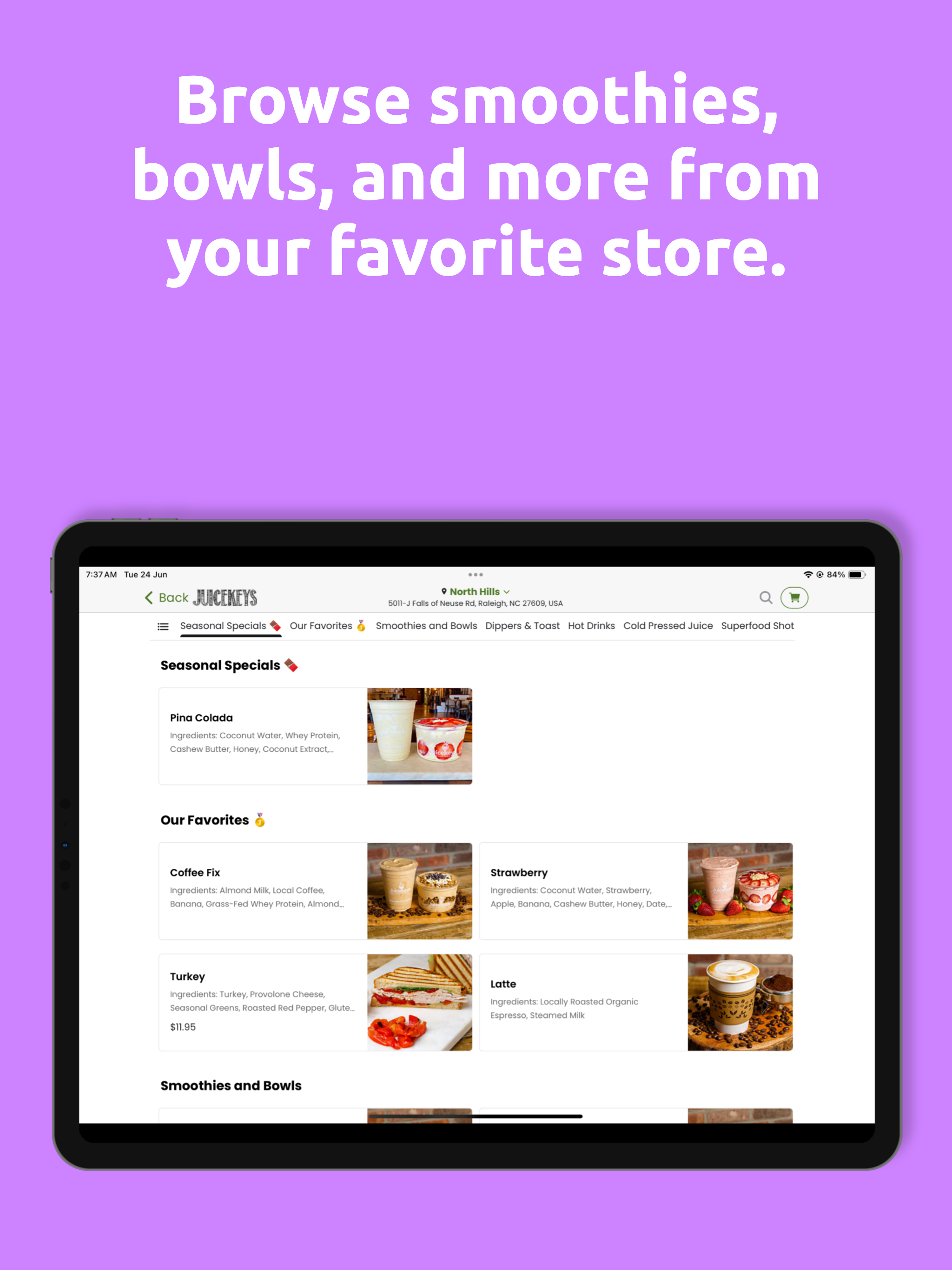 Juicekeys Order